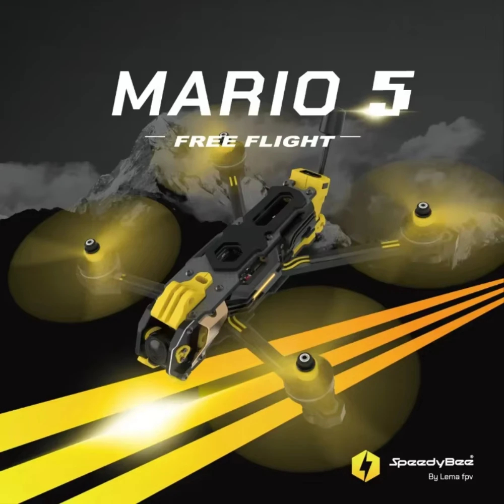 Drone Racing Propeller - ชุดเฟรม Speedybee Mario 5 O4 รุ่น