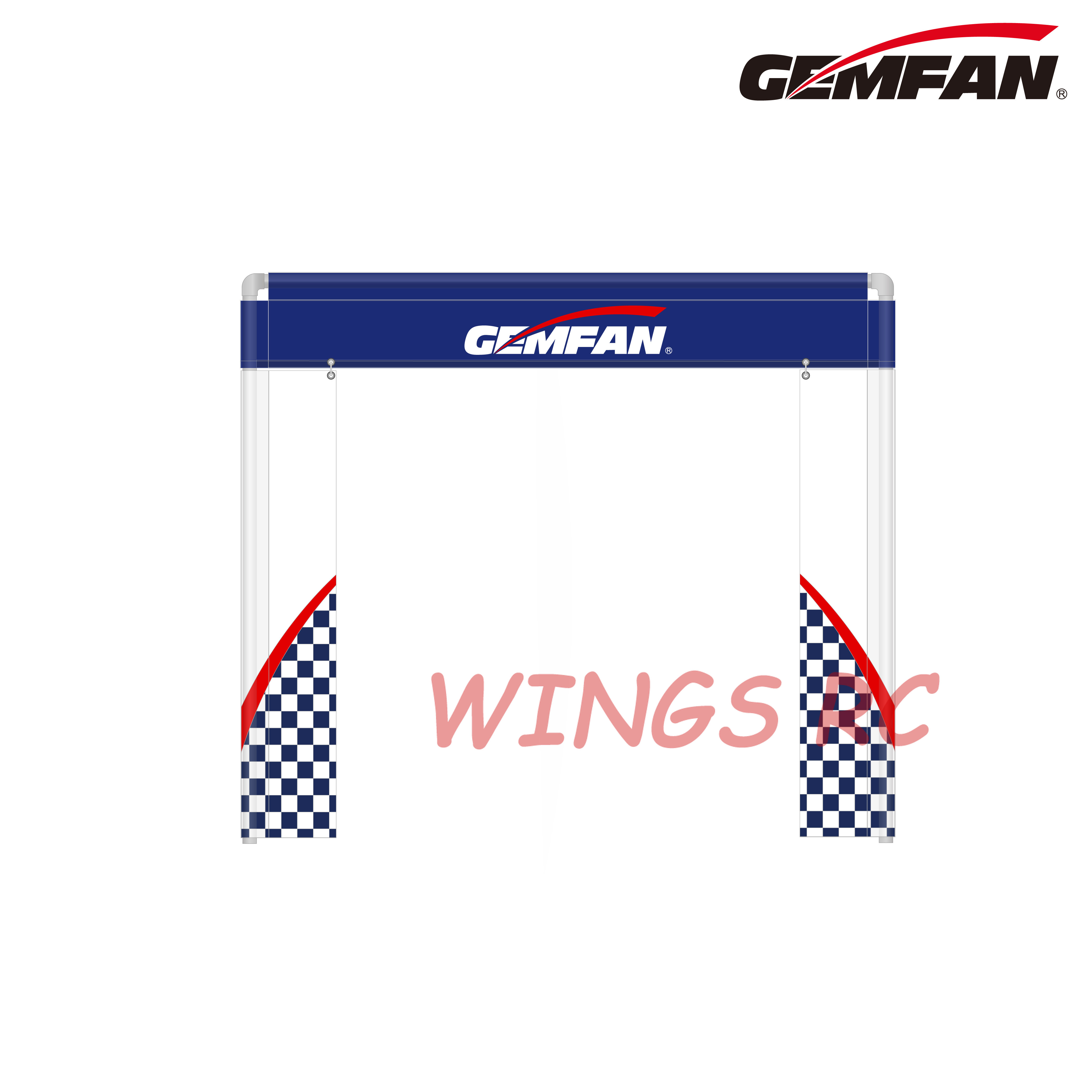 Gemfan 213*183 ซม.FPV Race Gat - Drone Racing Gate บทวิจารณ์และราคา